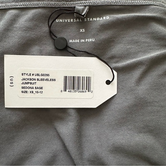 Universal Standard Jackson Sleeveless Jumpsuit  Harem Drop Crotch XS=10-12 NWT - Picture 2 of 7